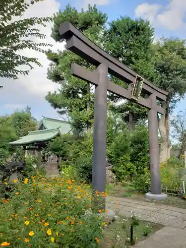 鷺宮八幡神社の鳥居