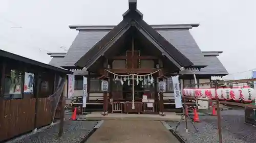 七重浜海津見神社の本殿