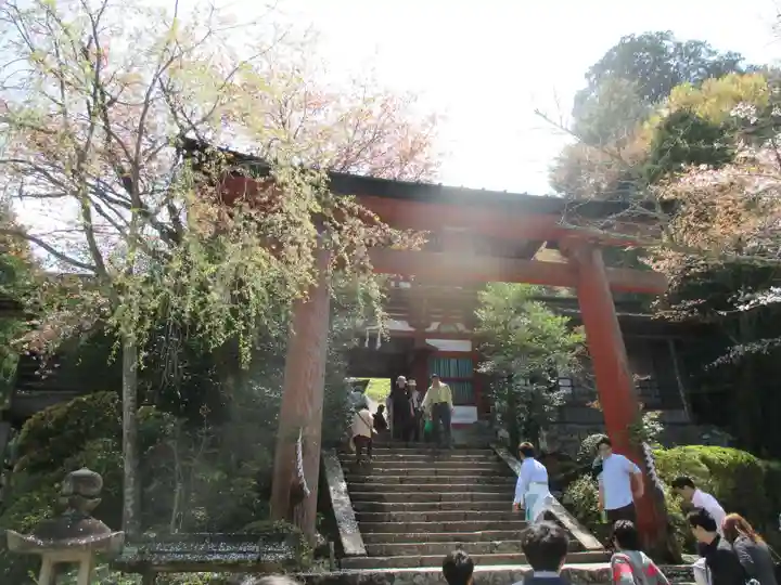 吉野水分神社(吉野町)の鳥居