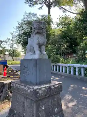 深見神社の狛犬