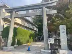 北澤八幡神社の鳥居