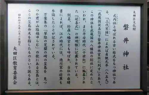磐井神社の歴史