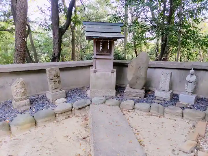 木庭八幡社の末社・摂社