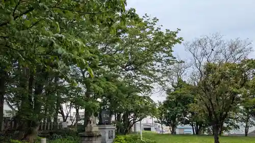 留萌神社の自然