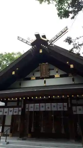 新琴似神社の本殿