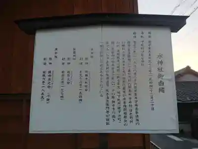 下地四ツ家水神社の歴史