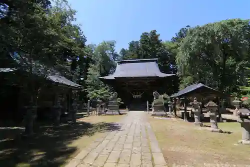 田村神社の本殿・本堂