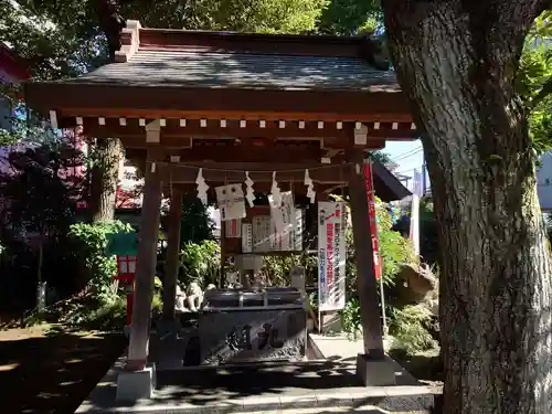 大島稲荷神社の手水