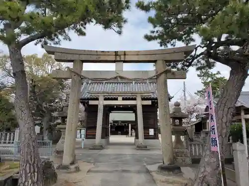 御厨神社の鳥居