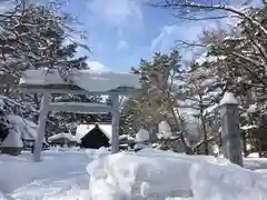 網走護国神社の鳥居