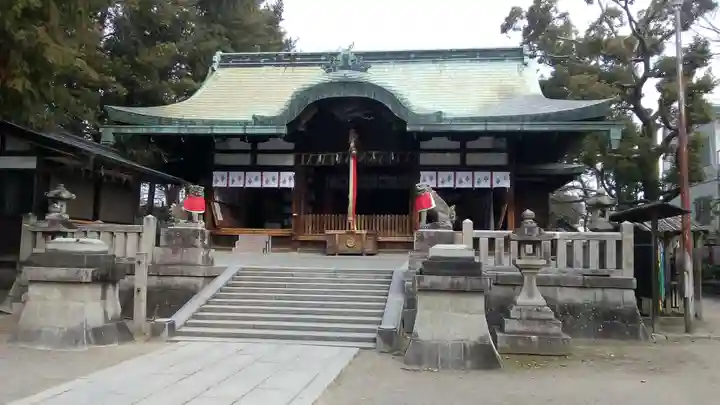 茨木神社の本殿・本堂