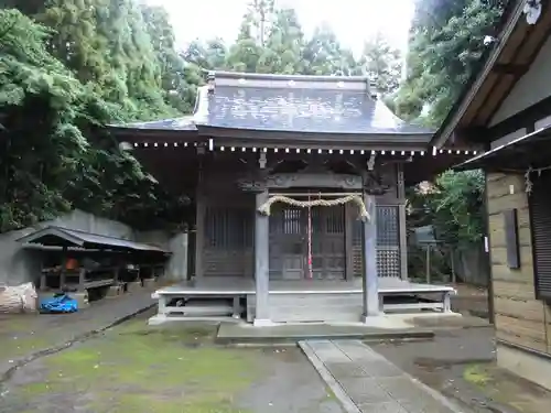 池辺杉山神社の本殿