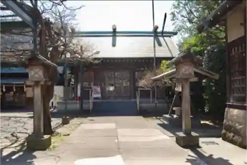 國領神社の本殿・本堂