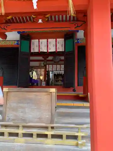 美濃國一宮　南宮大社の本殿・本堂