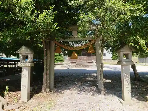 太田素盞神社の鳥居