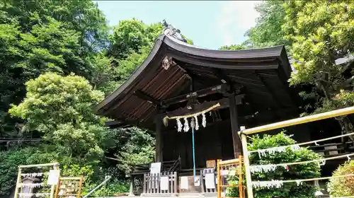 白子熊野神社の本殿