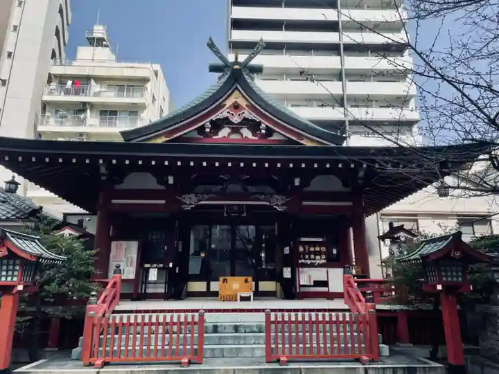 秋葉神社の本殿・本堂