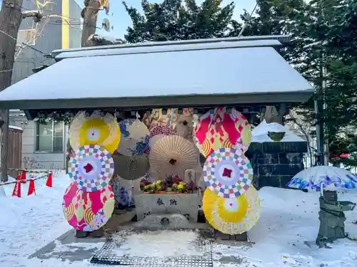 札幌諏訪神社の手水舎