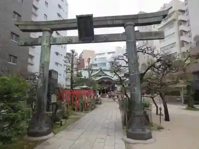 平河天満宮の鳥居