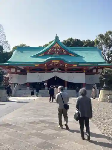 日枝神社の本殿・本堂