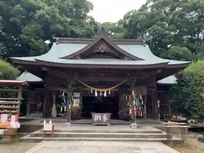 都萬神社の本殿・本堂