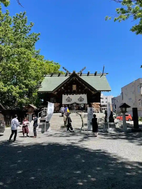 札幌諏訪神社の本殿・本堂