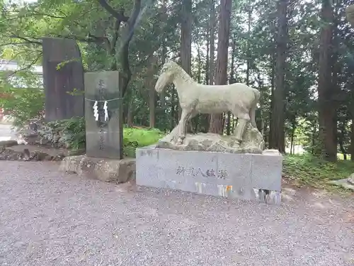 冨士御室浅間神社の狛犬