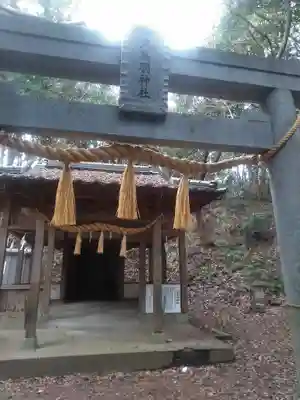 大鳥羽神社の鳥居