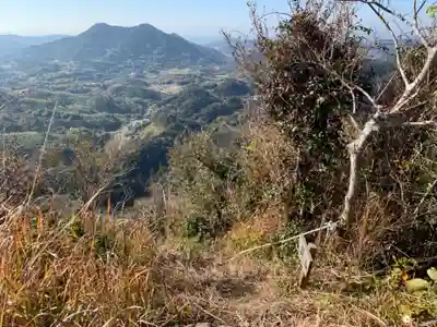 青龍権現の景色