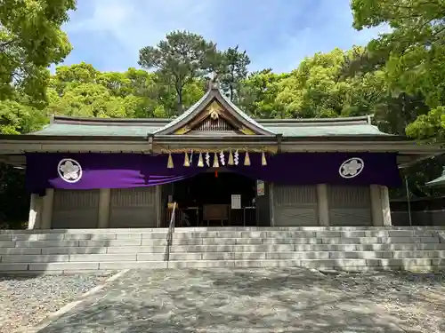 和歌山縣護國神社の本殿・本堂
