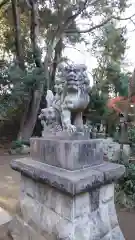 道野辺八幡宮の狛犬