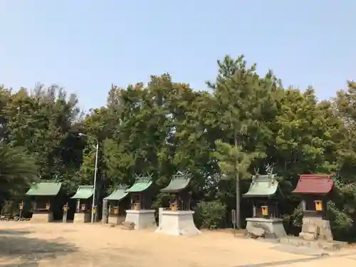 新庄八幡宮の末社