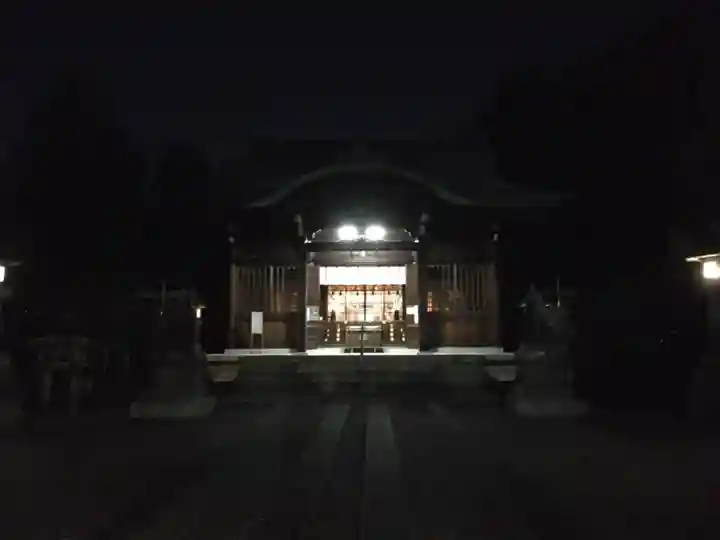 溝旗神社(肇國神社)の本殿・本堂