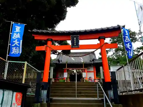 高塚熊野神社の鳥居