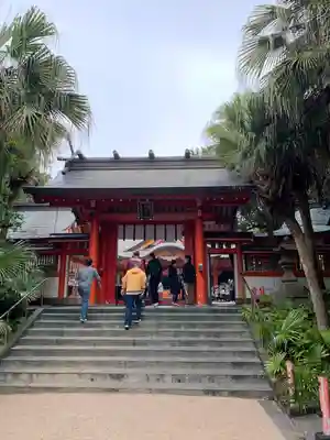 青島神社(青島神宮)の山門・神門