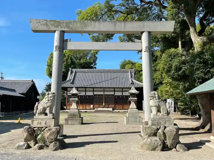 飯野神社の鳥居