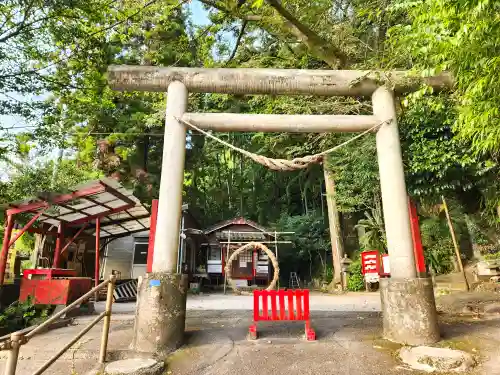 伊迩色神社の鳥居