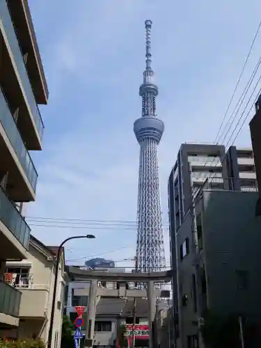 牛嶋神社の周辺