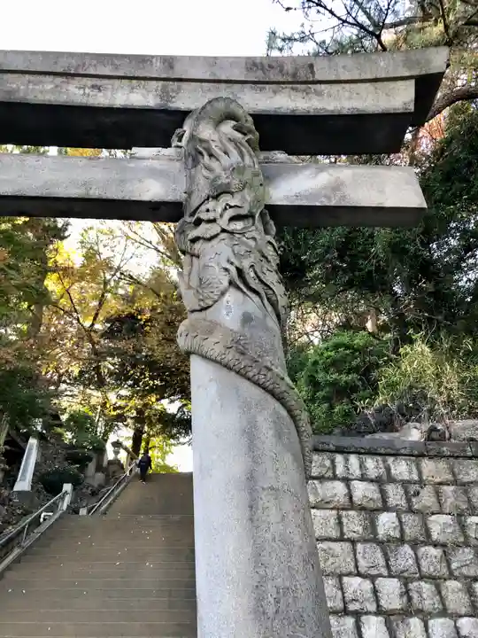 品川神社の狛犬