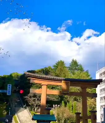 宇都宮二荒山神社の鳥居