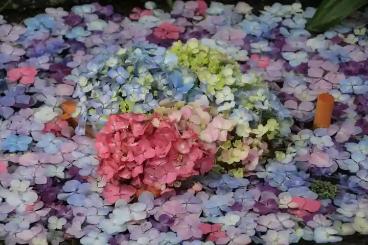 開成山大神宮の手水舎