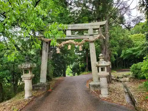 相撲神社の鳥居