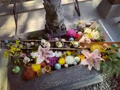 滑川神社 - 仕事と子どもの守り神の手水