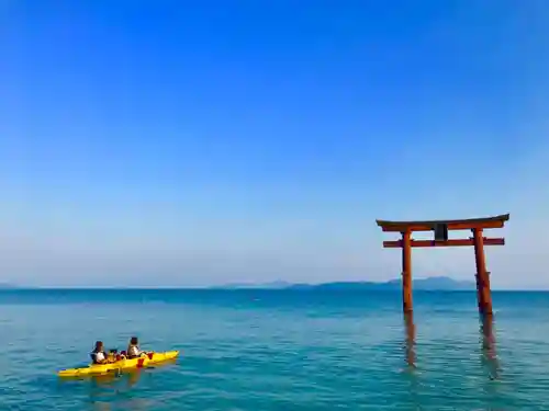 白鬚神社の鳥居