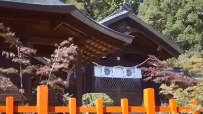 龍田大社の本殿・本堂