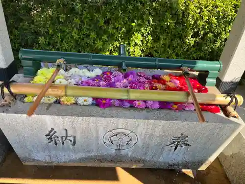 伊和志津神社の手水舎