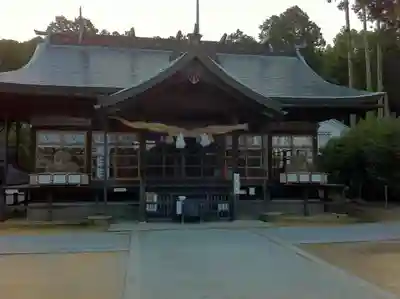 安仁神社の本殿・本堂