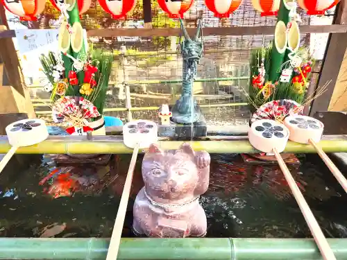 福良天満宮の手水舎