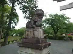 富士山本宮浅間大社の狛犬