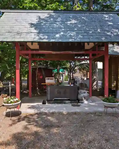 上富良野神社の手水